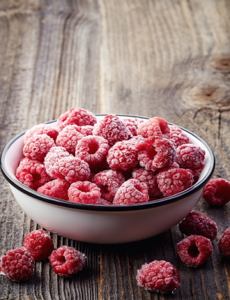 frozen strawberry